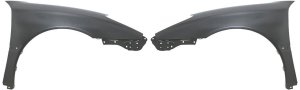 Front Fender Pair/Set for Lexus ES300 (2002-2003) and ES330 (2004-2006), Right (Passenger) and Left (Driver), Primed (Ready to Paint) - Replacement