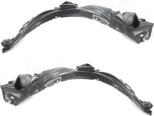 Front Fender Liner Pair/Set for 2001 Lexus IS300, Right (Passenger) and Left (Driver) Side, Replacement