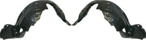 Front Fender Liner Pair/Set for 2001-2003 Lexus LS430, Right (Passenger) and Left (Driver) Side Replacement