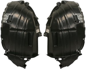 Front Fender Liner for Infiniti FX35 2006-2008, Right (Passenger) and Left (Driver), Front Section Replacement Pair/Set