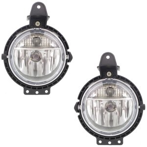 Front Fog Light Assembly for Mini Cooper 2007-2015, Right (Passenger) and Left (Driver), Replacement Set