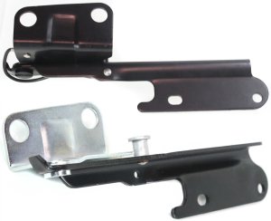 Hood Hinge Pair/Set for 2005-2014 Ford Mustang, Right (Passenger) and Left (Driver) Sides, Replacement