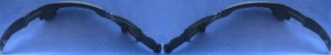 Front Fender Liner Pair/Set for Mitsubishi Mirage 1997-2002, Includes Right (Passenger) and Left (Driver) Side Replacement