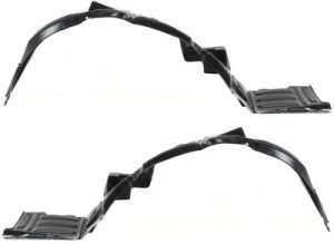 Front Fender Liner Pair/Set for Mitsubishi Eclipse 2000-2005, Right (Passenger) and Left (Driver) Sides Replacement