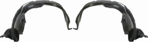 Front Fender Liner Pair/Set for 2001-2006 Mazda Tribute, Right (Passenger) and Left (Driver) Side Replacement