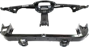 Radiator Support Set for Mitsubishi Galant 2004-2012, Includes Upper and Lower Tie Bar, Replacement Set of 2