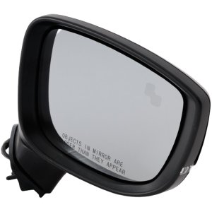 Mirror Pair/Set for Mazda CX-5 2017-2023, Right (Passenger) and Left (Driver), Power, Manual Folding, Heated, Paintable, with Blind Spot Detection and Signal Light, without Auto Dimming and Memory, Replacement