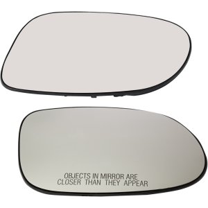 Pair/Set - Heated Mirror Glass for Mercedes-Benz CLK-Class 2003-2009, SL-Class 2003-2004, Right (Passenger) and Left (Driver), with Backing Plate Replacement Set