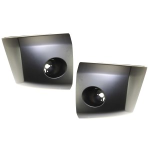 Front Bumper End Pair/Set for Titan 2004-2007, Right (Passenger) & Left (Driver), Primed (Ready to Paint) Replacement
