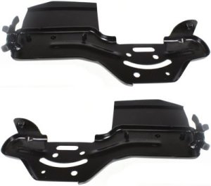Front Bumper Bracket Pair/Set for 2004-2007 Titan, Right (Passenger) and Left (Driver) Side Stay, Replacement