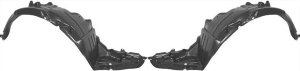 Front Fender Liner Pair/Set for 2002-2003 Nissan Maxima, Right (Passenger) and Left (Driver) Side Replacement