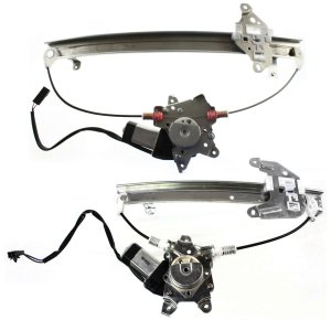Power Window Regulator with Motor Set for Infiniti I30 (1996-1999) and Nissan Maxima (1995-1999), Front and Rear, Left (Driver) Replacement