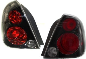 Tail Light Assembly for Nissan Altima SE-R Model, 2005-2006, Right (Passenger) and Left (Driver), Replacement Pair/Set