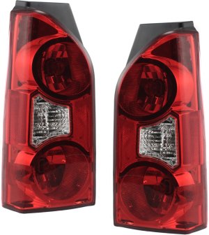 Tail Light Assembly Pair/Set for 2005-2015 Nissan Xterra, Right (Passenger) and Left (Driver) Replacement