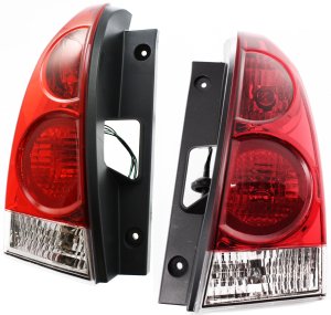 Tail Light Assembly for 2004-2009 Nissan Quest, Right (Passenger) and Left (Driver), Replacement Pair/Set