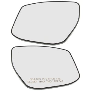 Mirror Glass Replacement Pair/Set for Nissan Altima (2013-2018) and Sentra (2013-2019) with Right (Passenger) and Left (Driver), Heated, Backing Plate and Signal Light