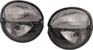 Front Fog Light Assembly for 2004-2008 Grand Prix, Park/Signal Light, Right (Passenger) and Left (Driver), Except GXP Model, Replacement Pair/Set