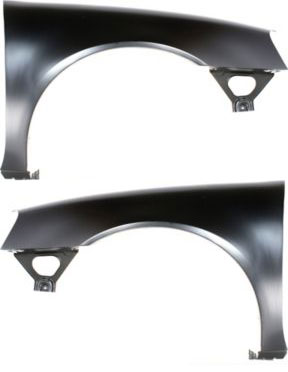 Front Fender Pair/Set for 2004-2007 Pontiac Grand Prix, Right (Passenger) and Left (Driver), Primed (Ready to Paint), Exclusive for GXP Model, Replacement
