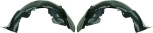 Front Fender Liner Pair/Set for Pontiac Solstice 2006-2009, Includes Right (Passenger) and Left (Driver) Sides, Replacement