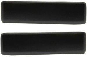 Rear Exterior Door Handle Pair/Set for 1985-1993 Chevrolet Astro/Safari, 1990-1996 Trans Sport, Right (Passenger) and Left (Driver), Side Sliding Door, Smooth Black Replacement