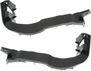 Pair/Set - Front Bumper Bracket Right (Passenger) and Left (Driver) Bumper Cover Guide for Audi A3/S3 2015-2020 Replacement Set
