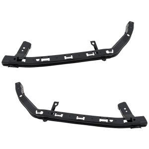 Upper Front Bumper Retainer Support Pair/Set for Acura TLX 2015-2017, Right (Passenger) and Left (Driver), Replacement