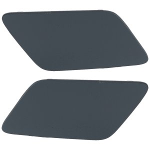 Headlight Washer Cover Pair/Set for Audi Q5 2018-2020, Right (Passenger) and Left (Driver), Primed (Ready to Paint), for Premium/Premium Plus/Prestige Models, w/o S-line Package, Replacement