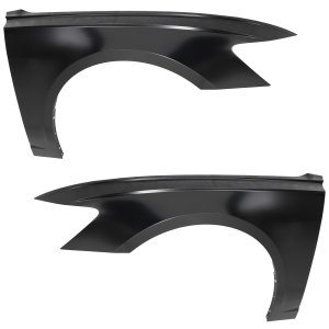 Front Fender Pair/Set for Audi A6 Quattro 2019-2023, Primed (Ready to Paint), Aluminum, Right (Passenger) and Left (Driver) Replacement
