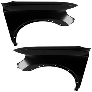 Front Fender Pair/Set for Audi Q3 2019-2023, Right (Passenger) and Left (Driver) Sides, Steel Replacement