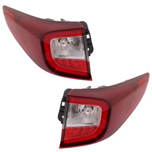 LED Tail Light Assembly for Acura RDX 2019-2023, Outer Right (Passenger) and Left (Driver), Replacement Pair/Set