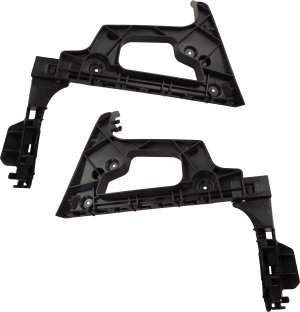 Rear Bumper Bracket for Audi A5/S5 2008-2017, Right (Passenger) and Left (Driver), Outer Bumper Cover Guide Pair/Set Replacement
