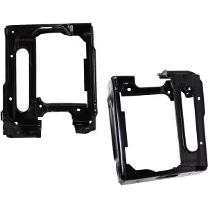 Front Reinforcement Pair/Set for BMW X3 2018-2023, X4 2019-2021, Right (Passenger) and Left (Driver), Steel, Compatible with M40I/30I Models - Replacement