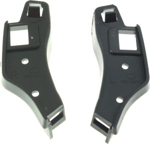 Front Bumper Bracket Pair/Set for 2017-2019 Buick Lacrosse, Right (Passenger) and Left (Driver) Sides, Replacement