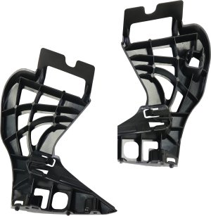 Front Bumper Bracket Pair/Set for 2017-2023 BMW 5-Series Right (Passenger) and Left (Driver) Replacement - Fits 530i, 530i xDrive, 540i, 540i xDrive, M550i xDrive