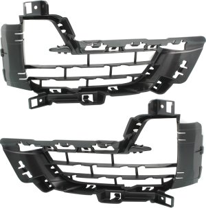 Fog Light Cover for BMW X5 2014-2018, Right (Passenger) and Left (Driver) Side, Primed (Ready to Paint), Pair/Set Replacement