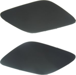 Headlight Washer Cover Pair/Set for BMW M2 2016-2017, Right (Passenger) and Left (Driver), Primed (Ready to Paint) Replacement