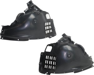 Front Fender Liner for BMW X5 Series 2014-2018, Right (Passenger) and Left (Driver) Front Section Replacement Pair/Set