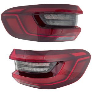 Tail Light Assembly Pair/Set for BMW X5 2019-2023, LED, Type 1, Outer, Right (Passenger) and Left (Driver) Replacement