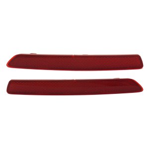 Rear Bumper Reflector Light Pair/Set for BMW 3-Series 2016-2019, Right (Passenger) and Left (Driver) Replacement (Fits Models: for 318i, 320i, 325i, 328i, 330i, 335i, 340i, M3).