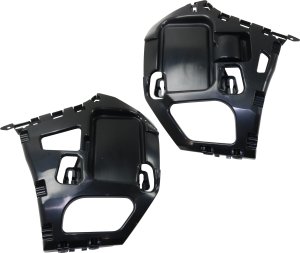Rear Bumper Bracket Pair/Set for BMW 2-Series 2014-2021, Right (Passenger) and Left (Driver) Side Cover Guide, Compatible with or without M Sport Package, Excludes M2 Model, Convertible/Coupe, Replacement