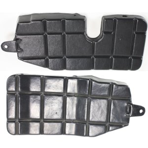 Engine Splash Shield Pair/Set for Hyundai Accent 2000-2006, Right (Passenger) and Left (Driver) Under Cover Replacement