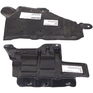 Engine Splash Shield Pair/Set for Infiniti M35 / M45 (2006 - 2010), Under Cover, Right (Passenger) and Left (Driver), Replacement