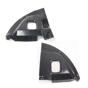 Engine Splash Shield Pair/Set for 2000-2005 Mitsubishi Eclipse, Right (Passenger) and Left (Driver) Under Cover, Replacement