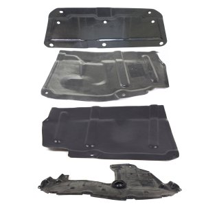 Engine Splash Shield Pair/Set for Toyota RAV4 2006-2012, Front and Rear, Right (Passenger) and Left (Driver) Replacement