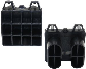 Front Bumper Absorber Pair/Set for Chevrolet Equinox/Terrain 2018-2023, Includes Right (Passenger) and Left (Driver) Absorbers, Replacement