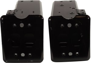 Front Bumper Bracket for Cadillac ATS Coupe/Sedan 2016-2019, Right (Passenger) and Left (Driver) Sides, Replacement Pair/Set