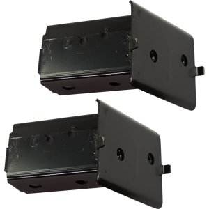 Front Bumper Bracket Impact Bar for Chevrolet Cruze Hatchback/Sedan, 2016-2019, Right (Passenger) & Left (Driver) Side, Replacement Set