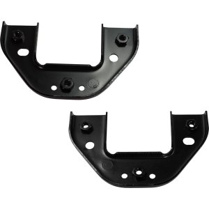 Front Bumper Bracket Pair/Set for Chevrolet Silverado 1500 (2014-2019) / Suburban (2015-2020), Right (Passenger) & Left (Driver), Replacement