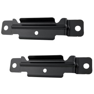Front Bumper Bracket Pair/Set for 2014-2015 Chevrolet Silverado 1500, Upper, Steel, Includes Right (Passenger) and Left (Driver) Side, Replacement