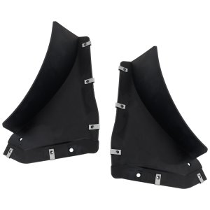 Front Lower Valance, Primed (Ready to Paint), Fender Air Deflector for 2021-2023 Chevrolet Suburban/Tahoe, Right (Passenger) and Left (Driver) Replacement Pair/Set